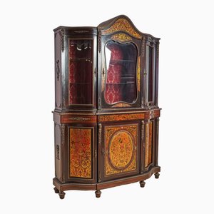 Boulle Style Sideboard with Showcase