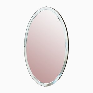 Oval Beveled Mirror, 1960s