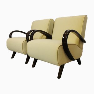 Lounge Chairs by Jindrich Halabala, 1940s, Set of 2