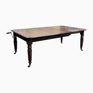 Ausziehbarer viktorianischer Tisch aus Mahagoni