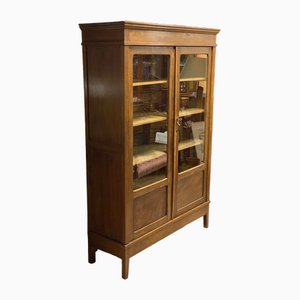 Vintage Brown Bookcase or Wardrobe