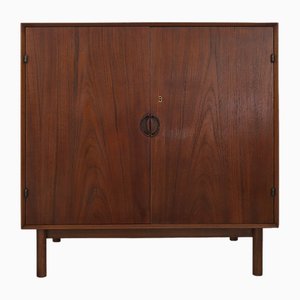 Credenza vintage in teak di Peter Hvidt & Orla Molgaard Nielsen per Søborg Møbelfabrik, Scandinavia, anni '60