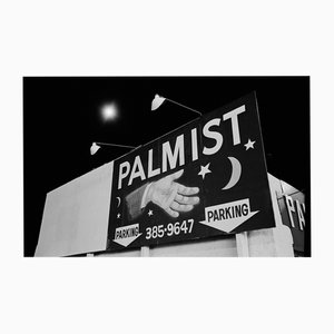 Michael Ormerod, Billboard with Palmist's Hand, 1980er, Druck auf Hahnemühle Papier