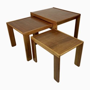 Tables Gigognes Modèle 777 par Tobia & Afra Scarpa pour Cassina, Italie, 1960s, Set de 3