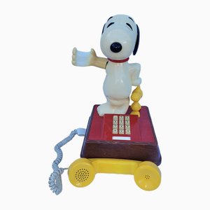 Teléfono Snoopy vintage, 1976