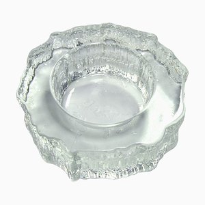 Plat Aslak Mid-Century en Verre par Tapio Wirkkala pour Iittala, 1970s