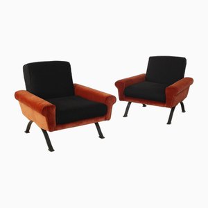 Fauteuils par Sergio Saporiti pour Saporiti Besnate Italia Brothers, 1960s, Set de 2