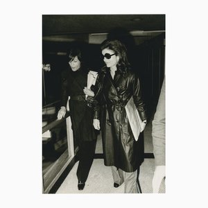 Jackie Onassis Leaves Paris, France, 1970s, Photograph