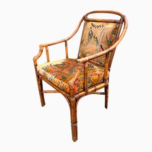 Art Deco Stuhl aus Schilfrohr & Rattan von Angraves of Leicester, 1890er