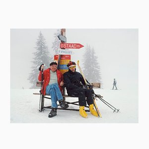 Slim Aarons, Skiing Holiday, Digital Print