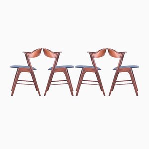 Model 32 Chairs in Rosewood from Kai Kristiansen, Set of 4
