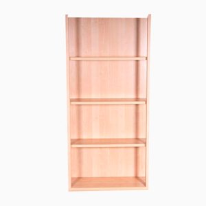 Maple Wood Bookcase with 4 Shelves