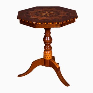 Octagonal Inlaid Coffee Table