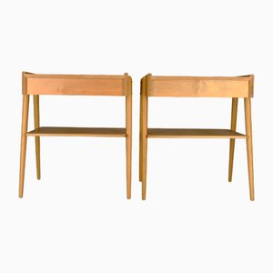 Tables de Chevet Scandinaves de Ab Calstrom & Co Mobelfabik, 1960s, Set de 2