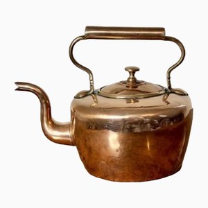 Small Antique George III Copper Kettle, 1800