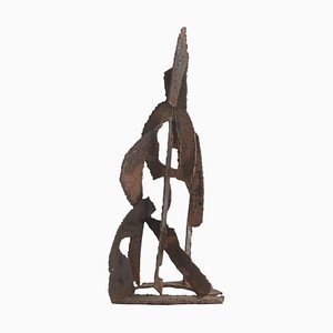 Brutalistische Skulptur, 1960er, Eisen