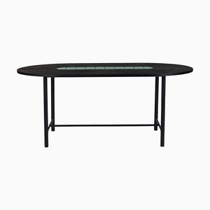 Be My Guest Dining Table 180 in Black Oak by Warm Nordic