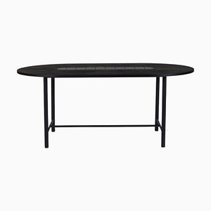 Be My Guest Dining Table 180 in Black Oak by Warm Nordic