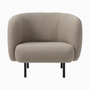 Cape Lounge Chair in Taupe by Warm Nordic