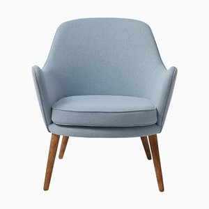 Dwell Lounge Chair in Minty Grey by Warm Nordic