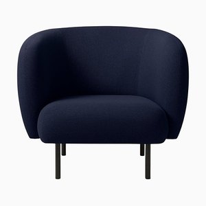 Cape Lounge Chair in Steel Blue by Warm Nordic