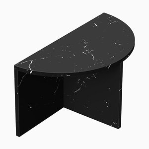 Marquina Marble Fifty Circle Coffee Table, Sebastian Scherer