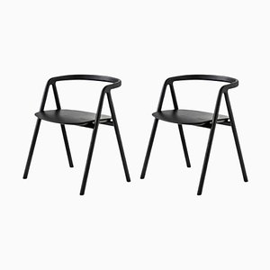 Set of Laakso Dining Chairs in Black by Made by Choice