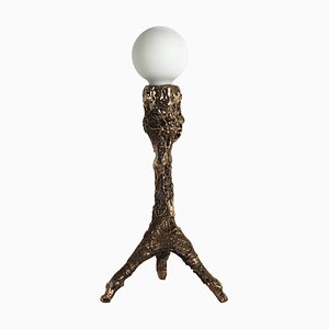 Sweet Thing I Bronze Sculptural Lamp by William Guillon