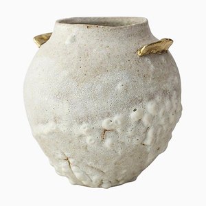 Glaze Isolated N.10 Stoneware Vase by Raquel Vidal and Pedro Paz