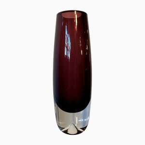 Mid-Century Vase by Erkki Vesanto for Riihimäki / Riihimäen Lasi Oy, 1964