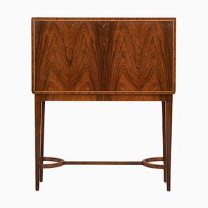 Swedish Grace Bar Cabinet in Rosewood, 1930s