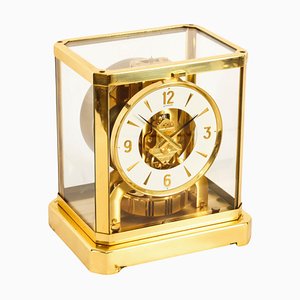 Vintage 20th Century Atmos Jaeger Le Coultre Mantle Clock attributed to Aeg for Aeg, 1970s