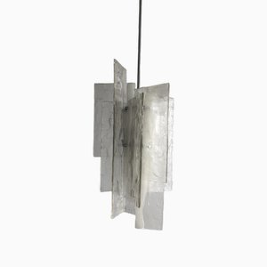 Glass Model LS199 Ceiling Lamp by Carlo Nason for Mazzega