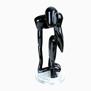 Jean Lippert, Grande scultura Art Deco, anni '40, scultura laccata