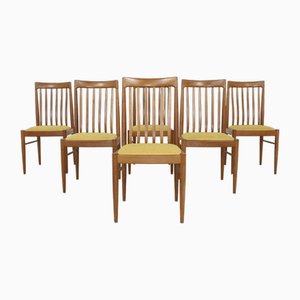 Vintage Dining Chairs in Teak by H.W. Klein for Bramin, 1970s, Set of 6