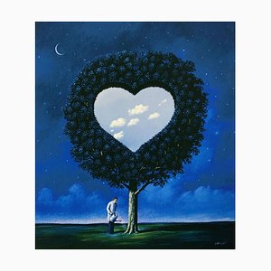 Rafal Olbinski, Own Heaven, 2020, Impression Giclée