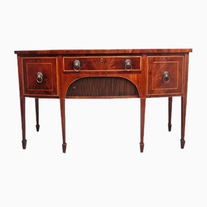Antique Mahogany Bowfront Sideboard, 1810