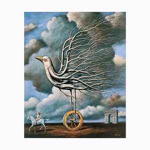 Rafal Olbinski, Codependent Manners Exchange, 2020, Impression Giclée