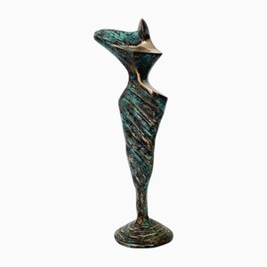 Stanislaw Wysocki, A Lady, Limited Edition Bronze Sculpture, 2005