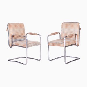 Set of Vintage Bauhaus Armchairs by Karel E. Ort, 1930s