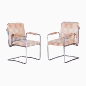 Vintage Bauhaus Armchairs by Karel E. Ort, 1930s, Set of 2