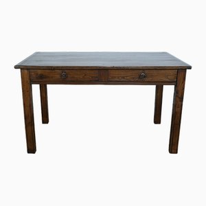 Rectangular Dining Table in Chestnut, Late 19th Century