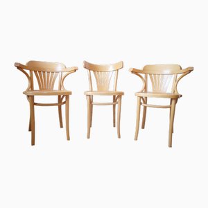 Radomsko Stühle von Thonet, 3 . Set