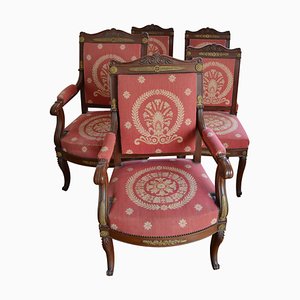 Antique Armchairs, Set of 8
