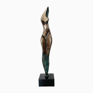 Stanislaw Wysocki, A Lady, Escultura de bronce de edición limitada, 2008