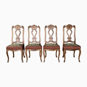 Vintage French Dining Chairs, 1885, Set of 6