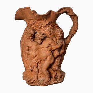 Large Relief Moulded Jug, 1860s