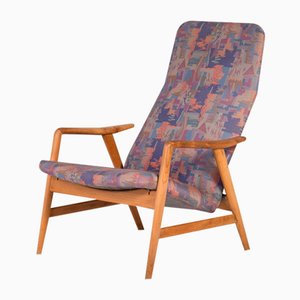 Chaise Inclinable à Deux Positions Moderne par Alf Svensson pour Fritz Hansen, Danemark