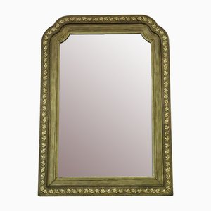 Specchio da parete grande dorato, XIX secolo, fine XIX secolo