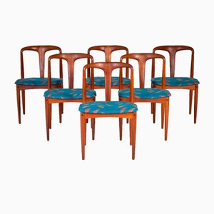 Chaises Juliane par Johannes Andersenf ou Uldum Furniture, Danemark, 1960s, Set de 6